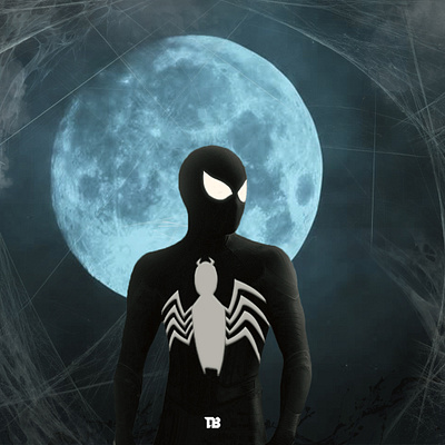 Symbiote Spiderman Tom Holland Black Suit carnage spiderman tomholland venom