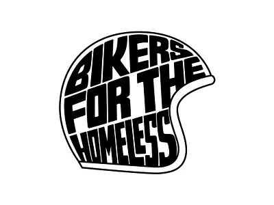 Bikers for the homeless apparel logo business clothing clothing logo custom lettering custom logo design art fashion hand lettering handdrawn type handtypography lettering logo logos logotype rocketship streetwear tshirt art tshirtdesign typogaphy