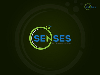 SENSES - Specialty Hospital Logo Design abstract logo branding combination logo creative design graphic design helth logo hospital logo logo logodesign modern logo vector