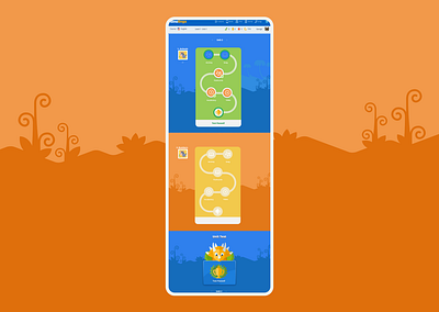 Education App Layout edtech education game