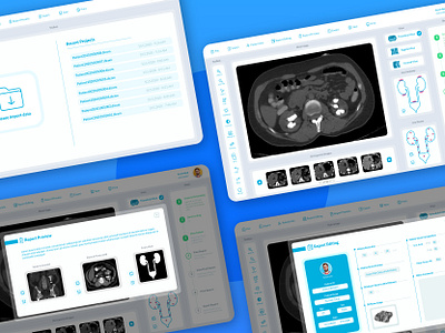 CT scan app application design desktop desktop app desktop application flat icon illustration minimal typography ui user experience user interface user interface design ux web