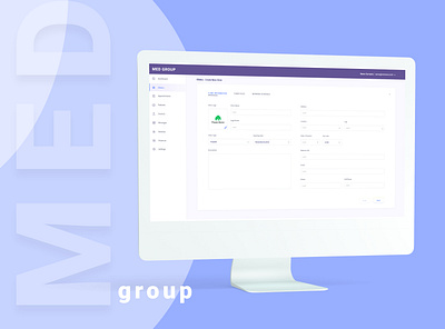 MED IB app design medical app minimalist platform design portal design software design ui user experience userinterface ux