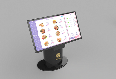 Self-ordering restaurant kiosk 3d 3d modeling adobexd animation app appdesign design figma flat graphic design illustration kiosk logo ui uidesign uiux user experience user interface ux web