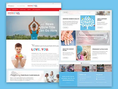 Shopper Drug Mart Love You Campaign design ui ux web website