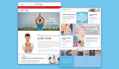 Shopper Drug Mart Love You Campaign design ui ux web website