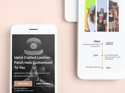 Custom Mobile Dark Web Design branding design ui ux web website