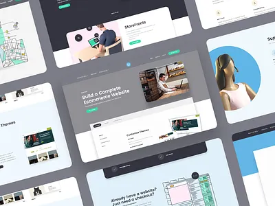 UltraCart Website Layouts 3d layouts webdesign website