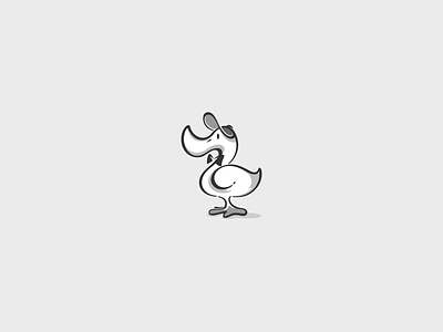Ducky animal bird cartoon character comic cute design duck illustration mascot vector