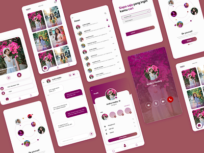 Redesign UI Golove - Dating App app design dating dating app datingapp love ui app ui mobile