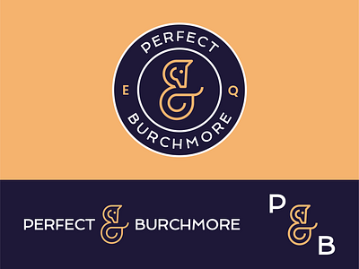 Perfect Burchmore Equestrian - Logo Design ampersand blue branding crest equestrian horse horse logo icon identity line art logo logomark logotype mark negative space pony shield sport symbol type