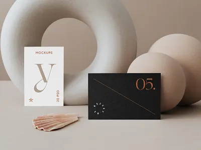 Business Card Mockups Vol.1 PSD Scenes branding bundle businesscard corporate design download font icon identity logo logotype mockup print psd stationery template typography
