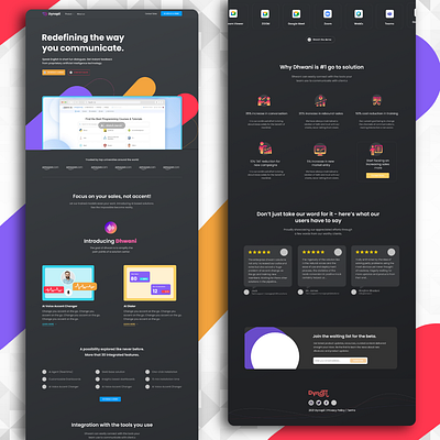 Dynopii Website Design & Development app design branding business components illustration logo product ui ux web
