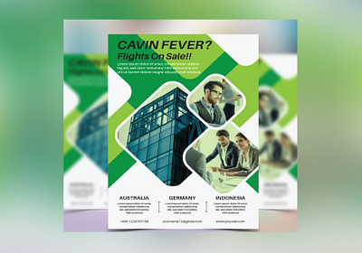 creative and modern flyer design