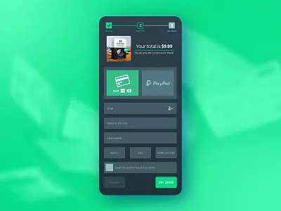 CHECKOUT! app checkout dailyui dailyuichallenge design figma ui ux