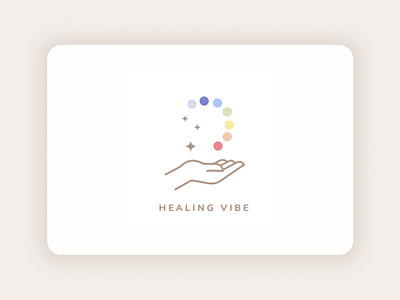 Healing Vibe branding design designer flat illustration logo minimal ui ux vector