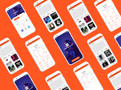 MusicWiki app design ui ux