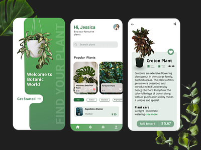 Plants Shop app app design beautiful cactus design designs ecological green greenery greens latest online shop online store plant plant love plant shop planting plants ui ui ux