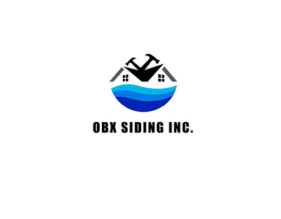 Obx Siding Inc. art brand design branding concept construction creative creative logo design graphic design illustration logodesign minimal