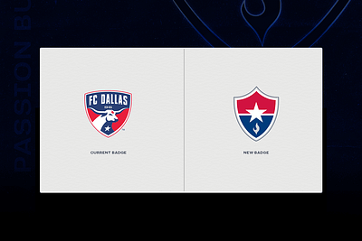 FC Dallas Badge Design athletics badge branding club design futbol logo shield soccer sports