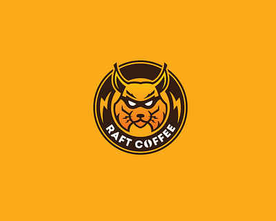 RAFT coffee logo logo