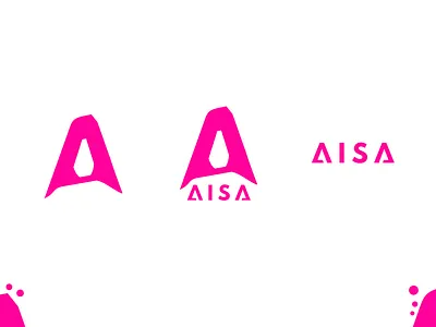 AISA LOGO branding clean design flat illustration illustrator logo typography ux vector