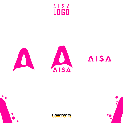 AISA LOGO branding clean design flat illustration illustrator logo typography ux vector