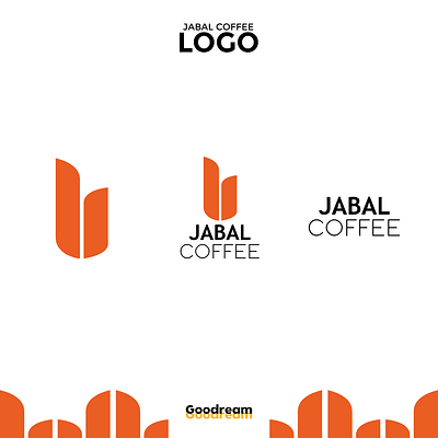 JABAL COFFEE LOGO branding cafe cafe branding cafe logo cafeteria clean coffee coffee shop design illustration illustrator logo typography