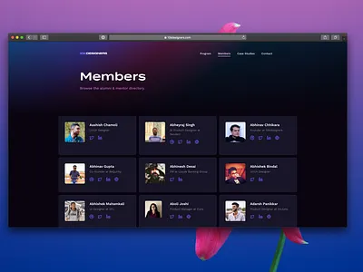 10kdesigners Member Directory alumni cbc cohort based courses directory