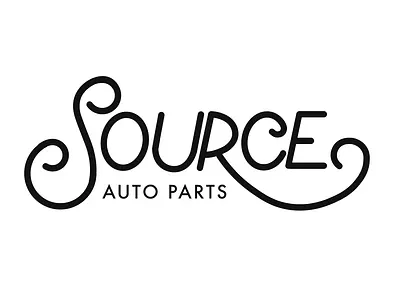 Source Auto Parts auto typography