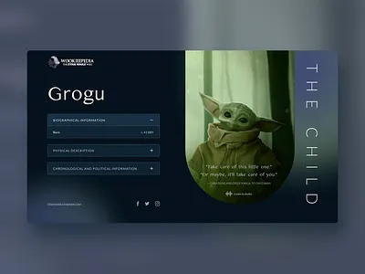Grogu baby yoda dark mode dark ui grogu star wars starwars the mandalorian ui