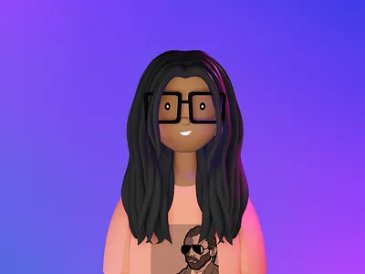 Girl Character Illustration 3d 3dart art blender blender 3d blender3dart corona covid19 design dribbble illustration illustrator quarantine quarantinelife