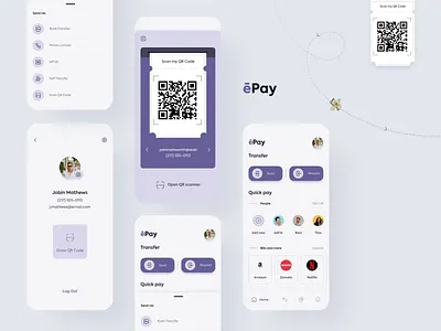 ēPay The Payment app adobexd app application application design branding dribbble figma interface mobile ui pay payment app ui ux ui designer ui designs ui ux designer uiinspirations uiux user experience userinterface