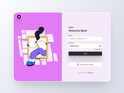 Login Screen 3d dailyui freebies illustration login screen minimalist ui ux website