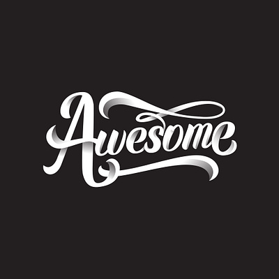 Awesome Brush Script Lettering brush lettering custom lettering handlettered handlettering lettering lettering artist script