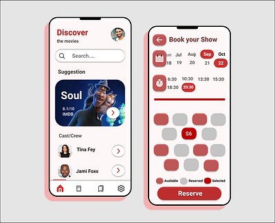 ticket booking app ui app design ticket booking ui ux