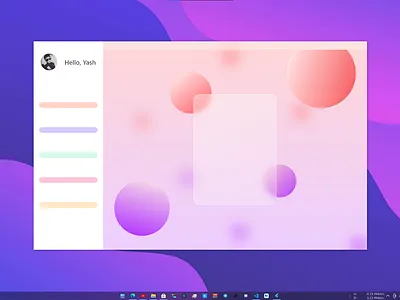 Flutter Desktop Concept UI Design desktop app flutter flutter app flutter desktop minimal ui ux