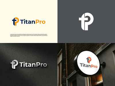 Titan Pro Logo Design, TP Letter Logos Mark abstract logo best logo designer brand identity branding flat icons identity letter logo letter logo mark letter tp logo logo design logo maker logos logotype minimal modern logo tp letter logo tp logo typography