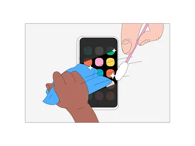 Spring Cleaning 2 branding design illustration vector web