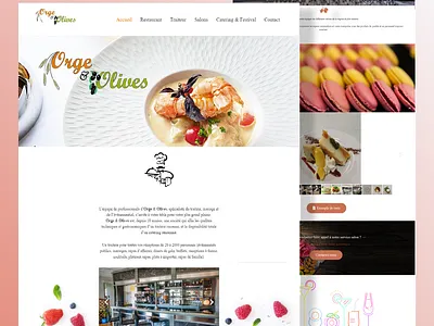 orges & olives website design ui ux web webdesign website