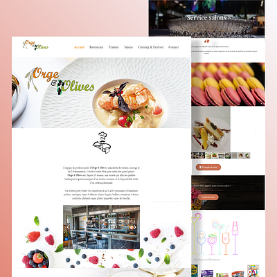 orges & olives website design ui ux web webdesign website