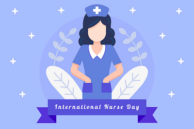 International nurse day celebration illustration nurse nurse day vector