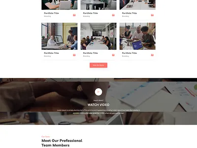 Uhud - Digital Agency Landing Page Template agency agency website