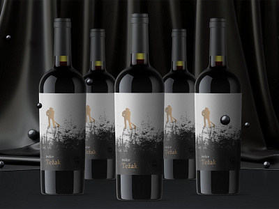 Pošip Težak croatia dalmatian design graphicdesign korcula label labeldesign wine winelabel