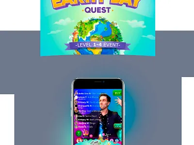 Web baner "BINGO" app design icon ui игра