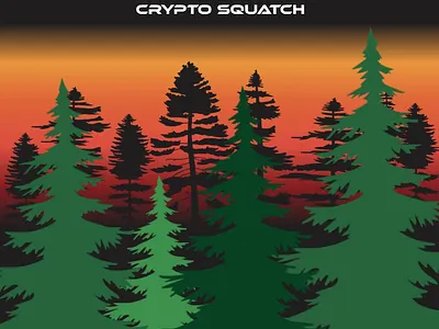 Crypto Squatch Clip branding design graphic design illustration vector