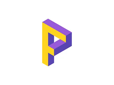 Letter F + P Logo, Monogram Design 3d brand branding crypto cryptocurrency blockchain design escher icon icons letter p logo logodesign logotype logotipo logp lpgo brabding loog lgoo lgo modern vibrant monogram p p logo software tech technology fintech