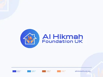Alhikmah Foundation UK | Islamic Logo adobe illustrator alhimah foundation uk branding design dheemaansdimension flat illustration islamic logo minimal typography vector