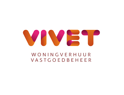 Vivet logo branding immobilien logo