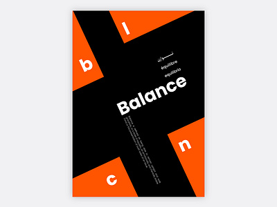 Balance branding colors design graphic design how to design poster logo logo design modern movie poster design photoshop poster design poster poster design poster design ideas poster design in illustrator poster design in photoshop poster design tips poster design tutorial simple typography