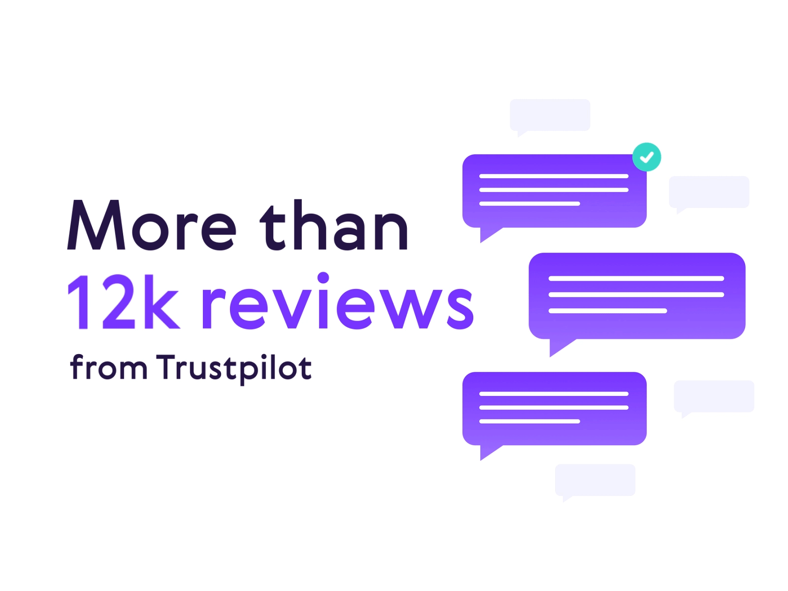 More than 1️⃣2️⃣ thousand reviews! 2d adobe after effects animation design fintech flat design hanateh illustration money transfer motion paysend reveal reviews simple trustpilot typography ui design vector video